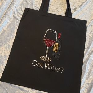 Got Wine Bling Tote